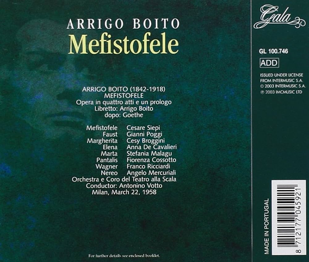 その他 Boito;Mefistofele [CD] Amazon.co.jp: Boito: Mefistofele: ミュージック